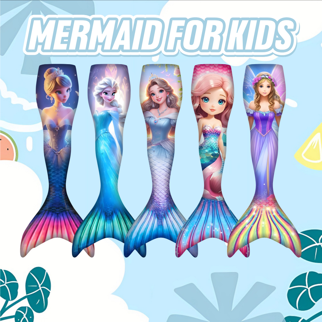 Baju Renang Anak Mermaid Duyung Kostum Putri Duyung Anak Perempuan