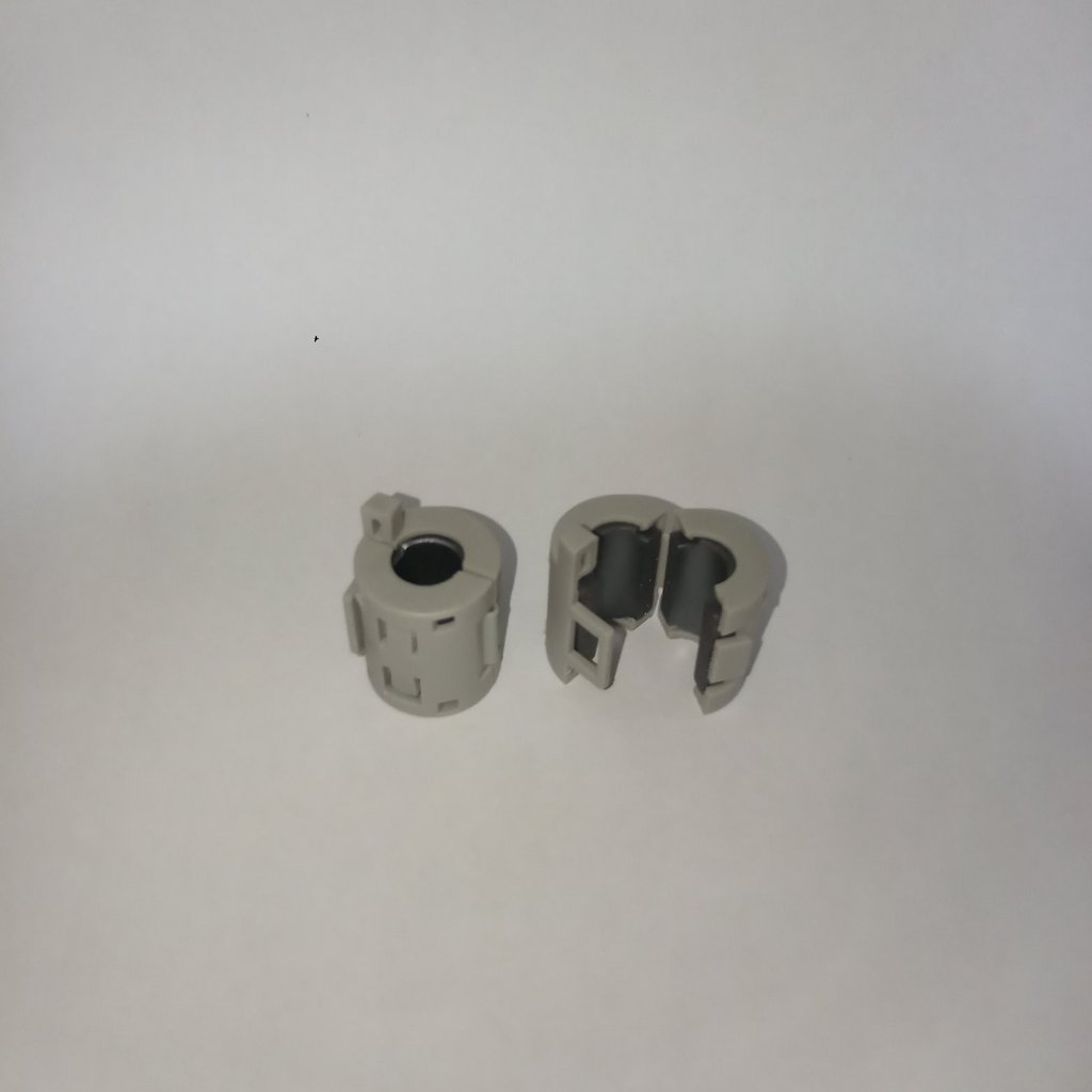 Ferit Clamp 18mm Ferrite Jepit Filter Noise Ferrit Kabel Busi