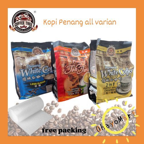 

Coffee Tree Penang white coffee premium quality drink / Coffee Tree kopi penang all varian