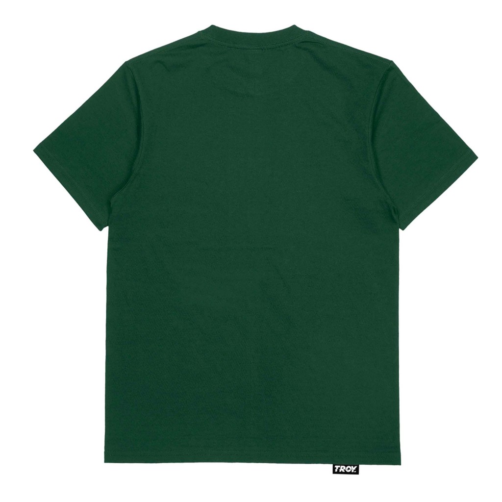 Troy Company Tshirt Forest Green Stift - Kaos Lengan Panjang Kaos Hijau MTD 2653