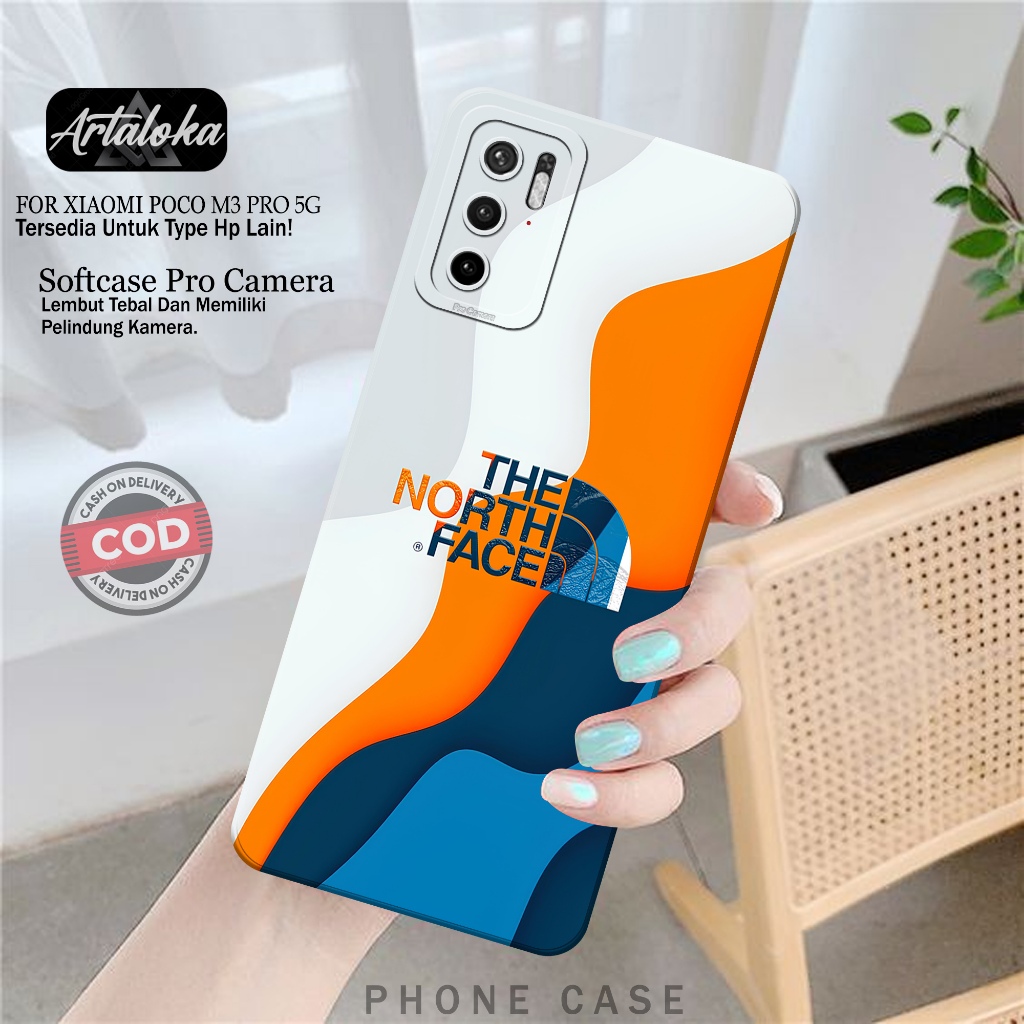 Softcase Hp Xiaomi Poco M3 Pro 5G Fashion Case Branded Case Poco M3 Pro 5G Silikon TPU Pro Camera Ca