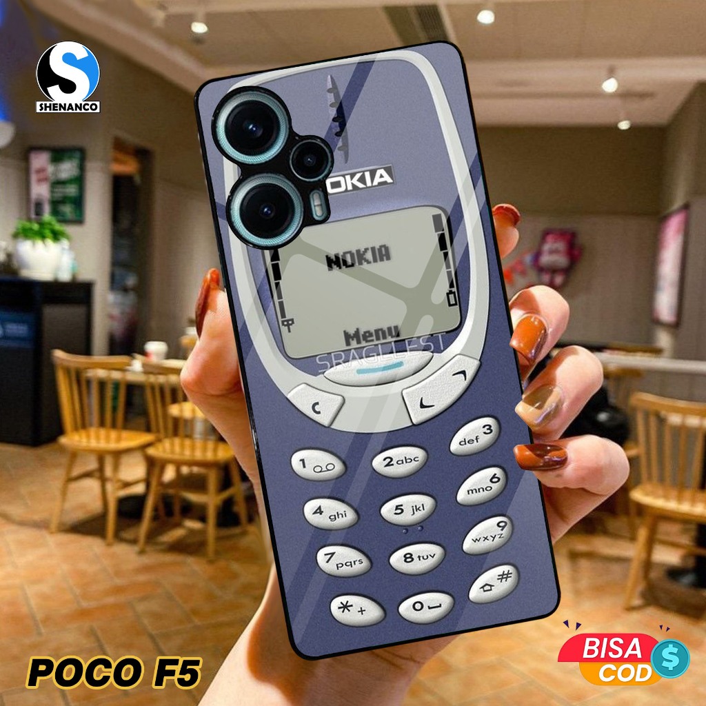 COD Case Poco F5 F4 Terbaru Fashion Case Gambar Hp Jadul Casing Hp Case Aero Hardcase Softcase Gloss