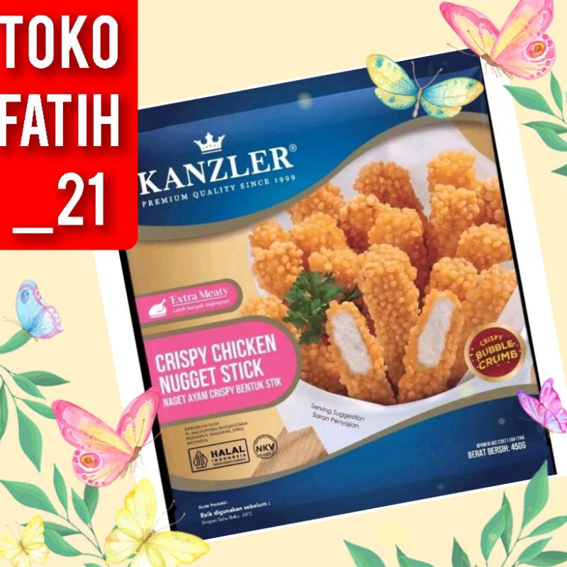 

Kanzler Crispy Chicken Nugget Stick 450gr