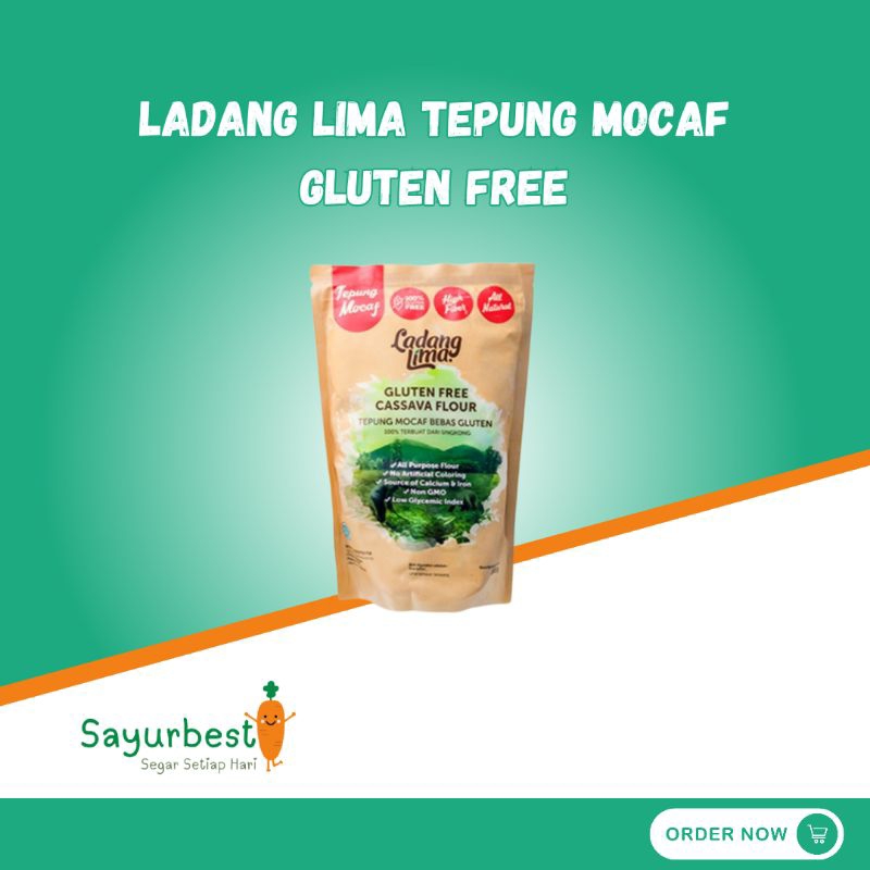 

Ladang Lima Tepung Mocaf Gluten Free 500gr