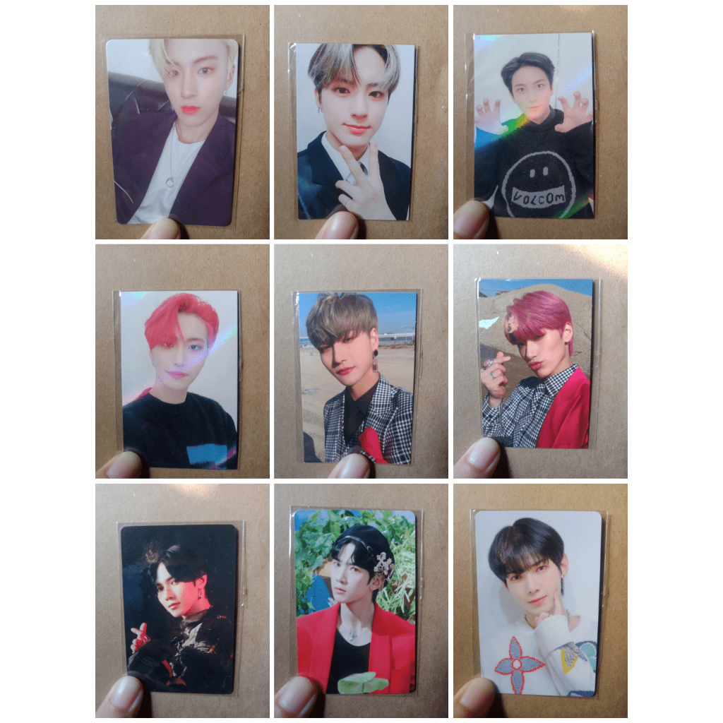 PC Photocard POB ATEEZ The Boyz TBZ Rare
