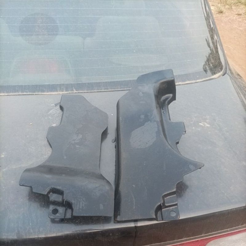 trim depan konsol box bawah head unit mazda familia lantis lynx