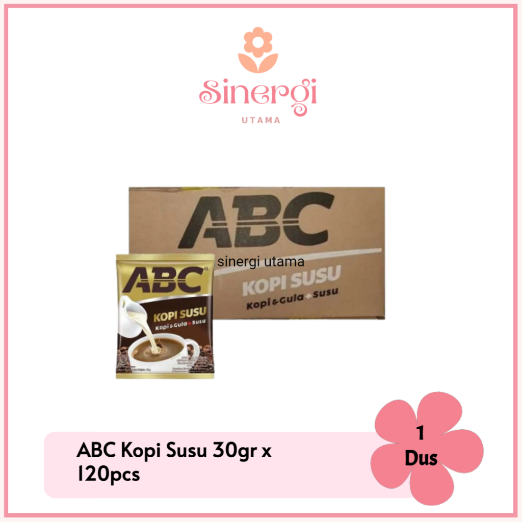 

KOPI Abc Susu 30gr x 120 sachet