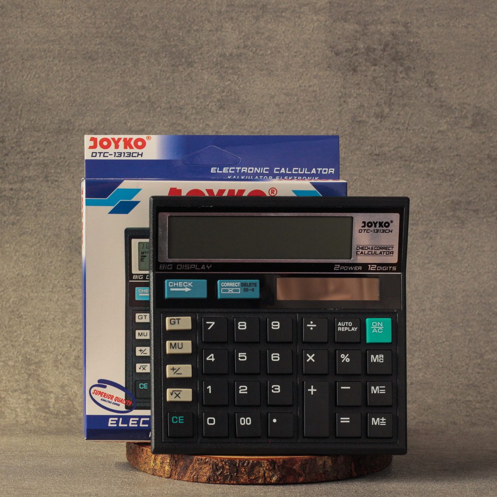 

KODE T63A Kalkulator Dagang 2 Digit 112 STEP