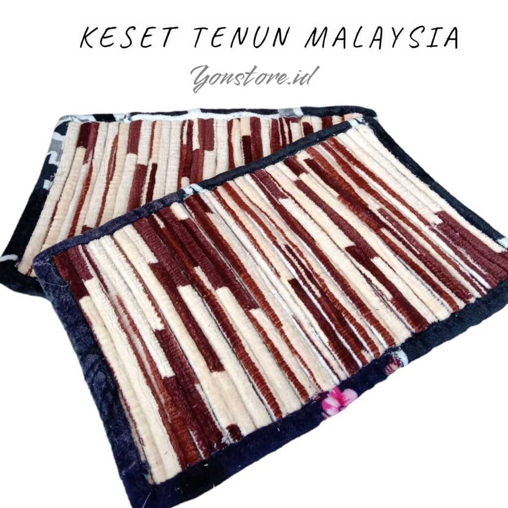 KESET TENUN MALAYSIA, Keset anti slip, Keset Kamar Mandi Alas Lantai kesed Kamar Tidur keset ruang t