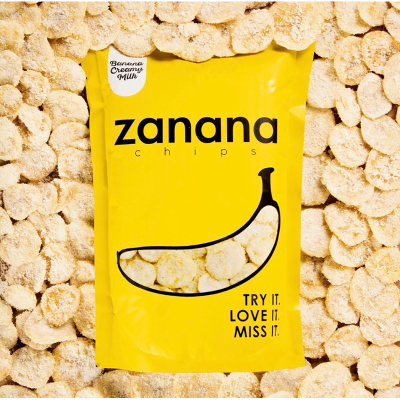 

Keripiki Pisang Zanana 80gr - Creamy Milk