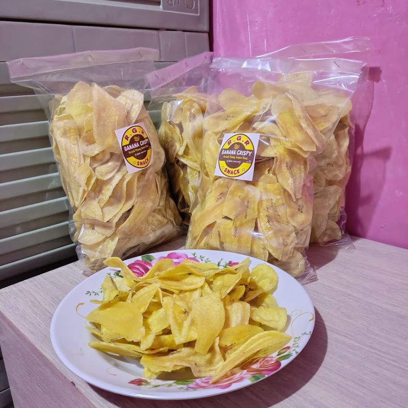 

Keripik Pisang Asin Original - Cemilan Camilan Pisang Makanan Kripik