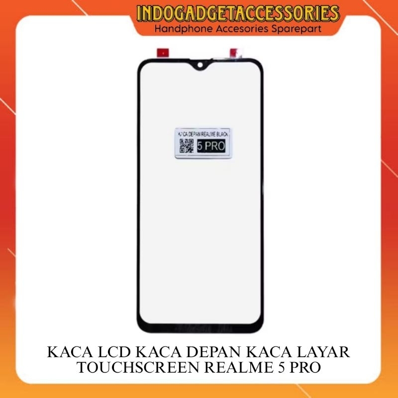 KACA LCD KACA DEPAN KACA LAYAR TOUCHSCREEN REALME 5 PRO