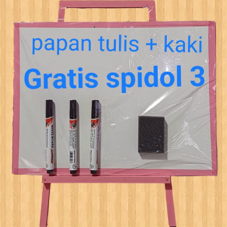 

KODE I76O Papan tulis kaki murah gratis spidol 3