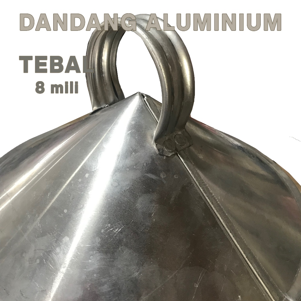 Dandang Aluminium Tebal 8 Mili 3Kg 5 Kg 8Kg 10 Kg Panci Sarangan Sobluk