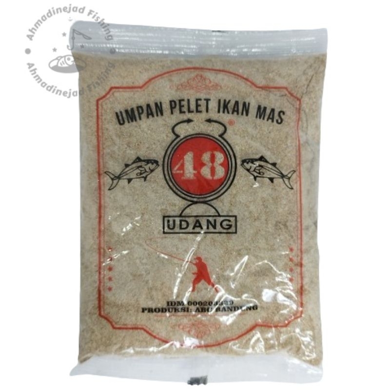 Umpan Pancing Pelet 48 Udang ( Ikan Mas )