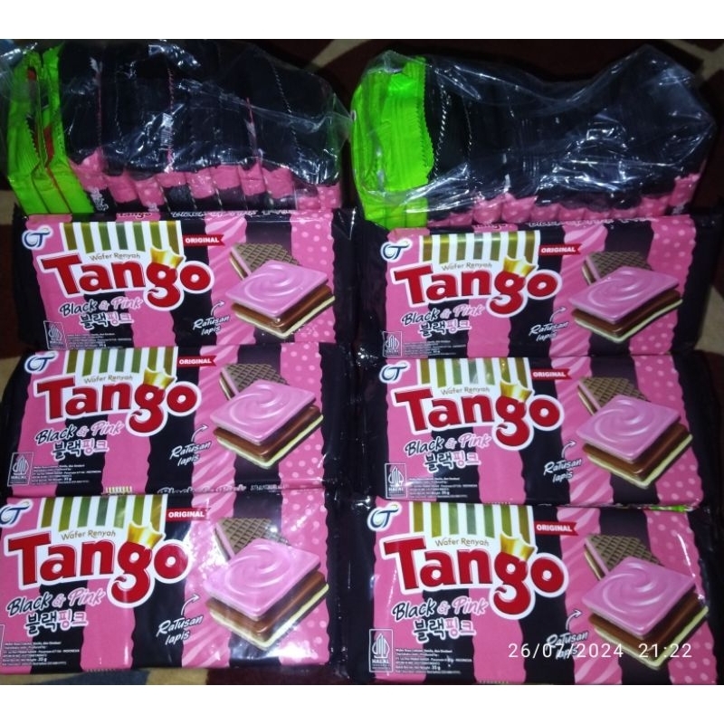 

WAFER TANGO BLACK AND PINK 10PCS EXT 3PCS 35GR