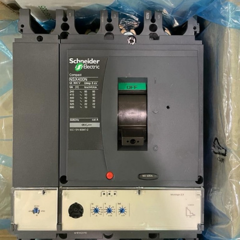 MCCB SCHNEIDER NSX400N 4P 4POLE 400A 400 AMPER ORIGINAL