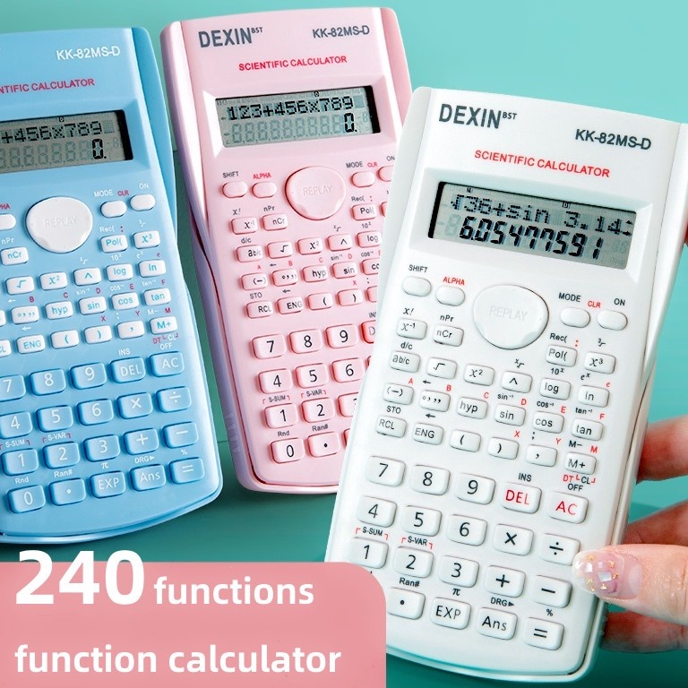 

KODE G98B Kalkulator Scientific DEXIN 82 Ms Colour