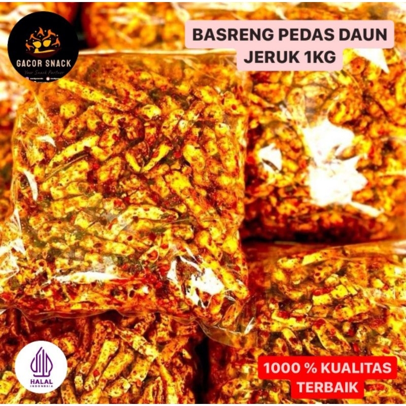 

CEMILAN BASRENG PEDAS DAUN JERUK/BASRENG VIRAL KEMASAN 500GRAM MURAH BASRENG PEDES CILOK CIMOL ORIGINAL PEDES MANTUL USUS PEDAS DAUN JERUK KULIT CRISPY