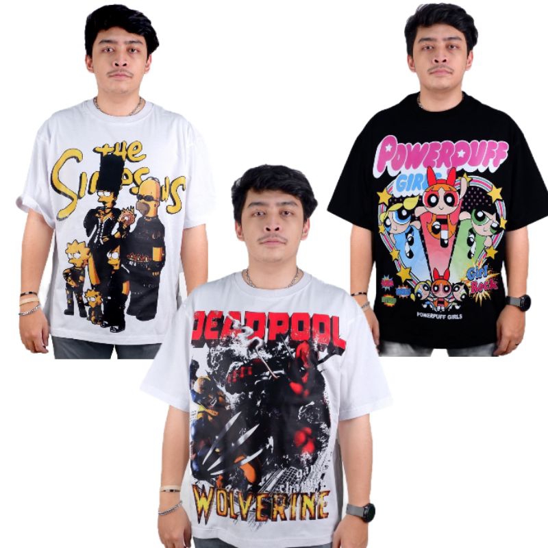 KAOS MOVIE KAOS DEADPOOL VS WOLVERINE WOLVERINE DEADPOOL KAOS POWER PUFF GIRLS KAOS THE SIMPSONS