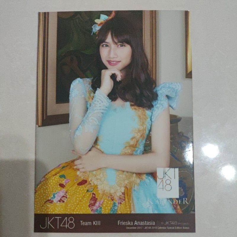 photopack [very rare] frieska kalender 2018 kimi wa melody jkt48