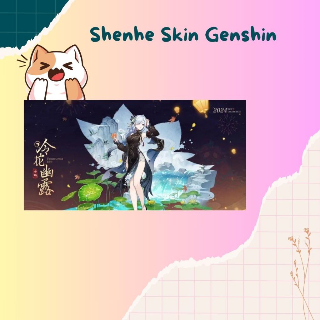 Rent shenhe new skin genshin cosplay