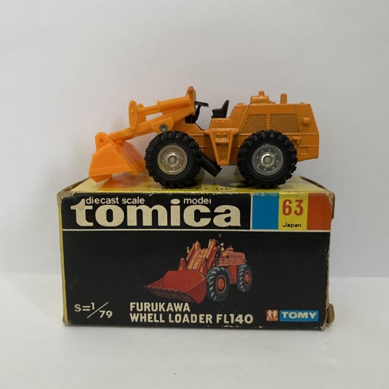 BB63 Tomica Blackbox Furukawa Whell Loader FL140