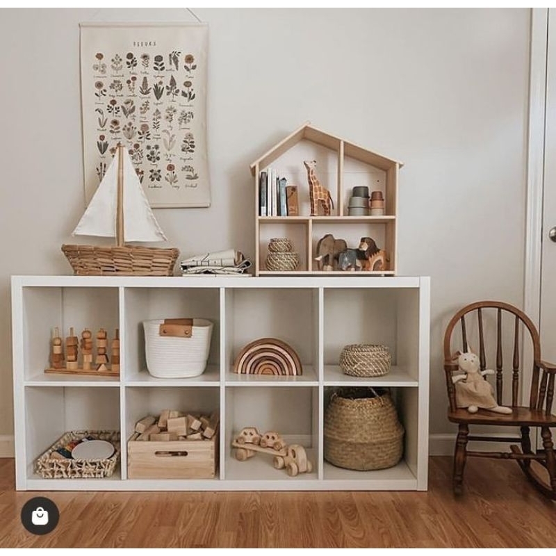 Rak mainan rak buku rak kotak rak sudut rak kamar rak penyimpanan