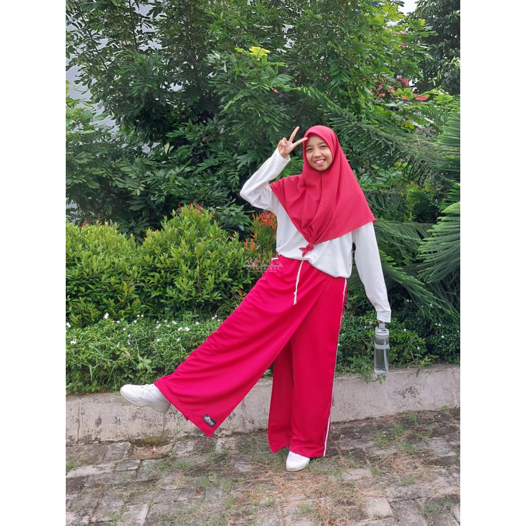 Rok Celana Olahraga Wanita Muslimah Rok Celana Rickyrieez Lotto Training Celana Rok Wanita