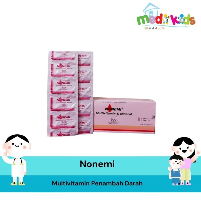 Nonemi Tablet suplemen Tambah darah