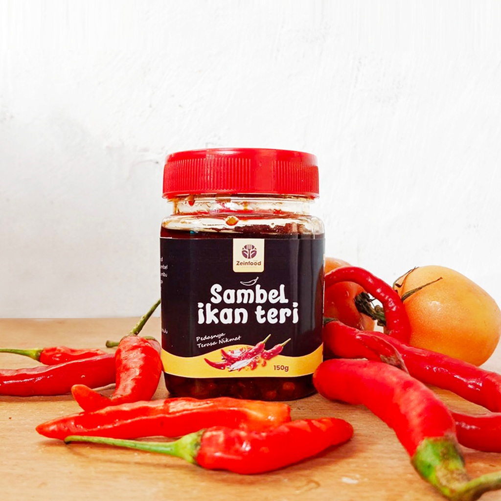 

Promo Sambel Ikan Teri Zeinfood 150g Enak dan Nikmat 100% Original