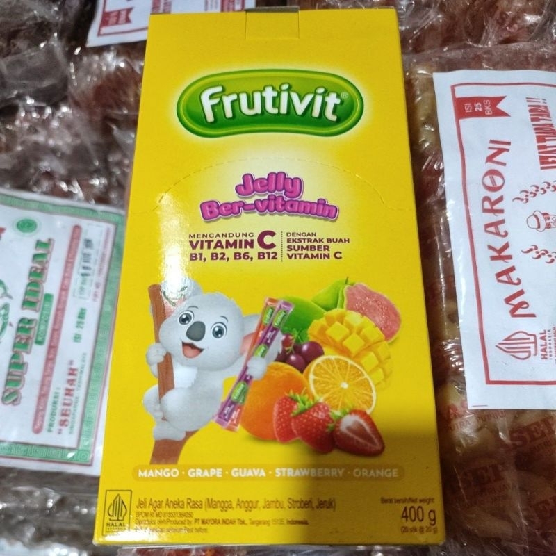 

Frutivit Jelly Ber-vitamin 1 Box Isi 20 stik