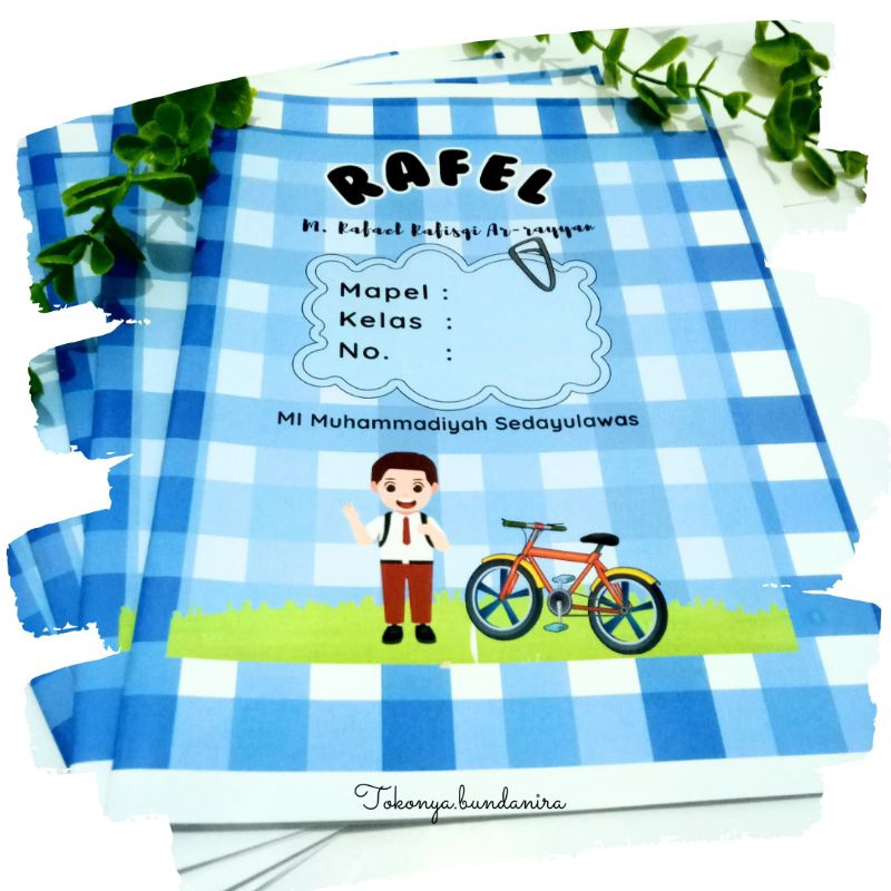 

Sampul Buku Custom anak sekolah (kotak series)