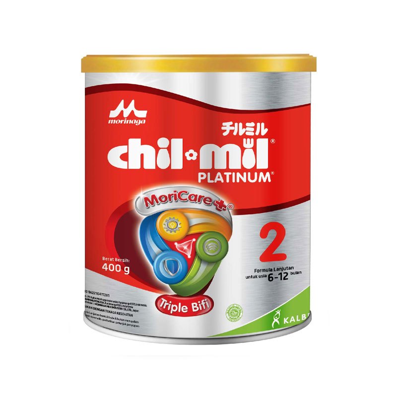 Morinaga Chil Mil Platinum 400 gr / susu bayi 6 - 12 bulan