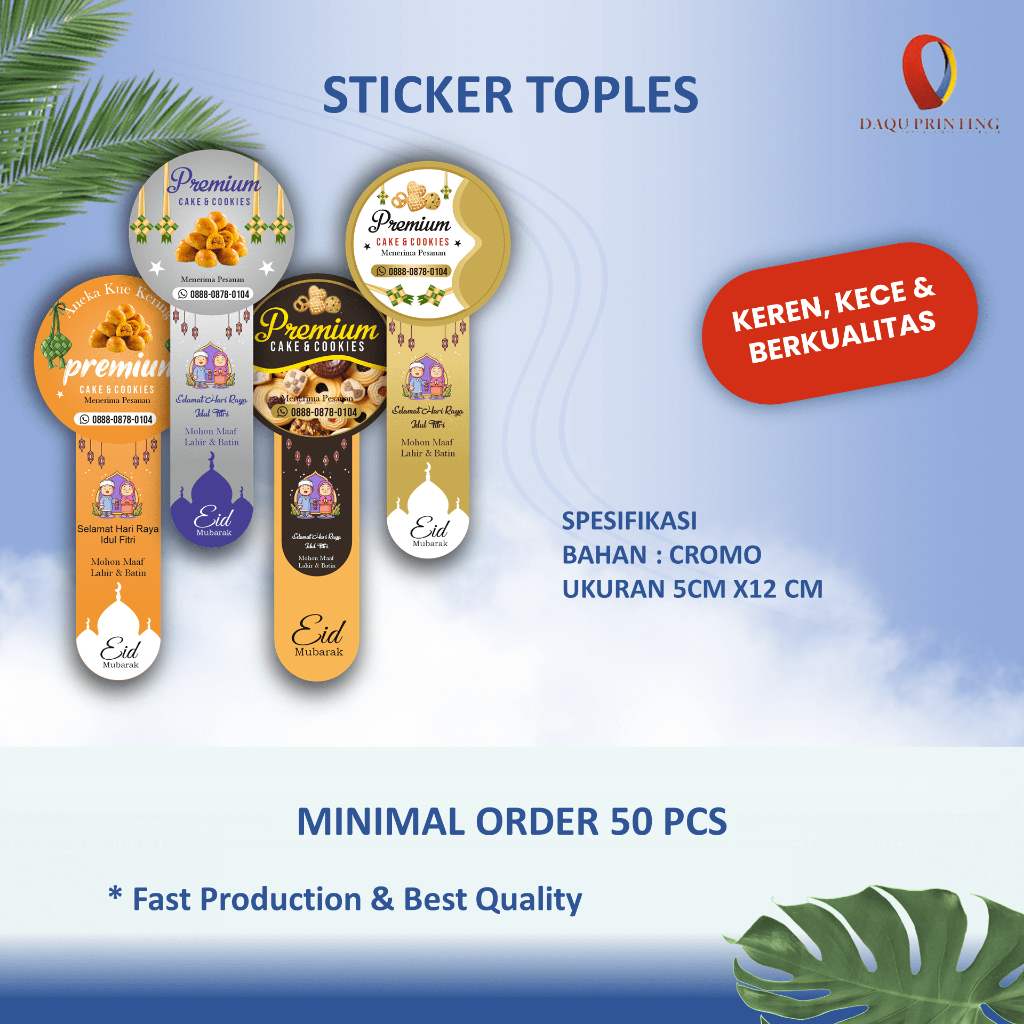 

Sticker Toples / Label Toples / Segel Toples,Stiker Kemasan Kue