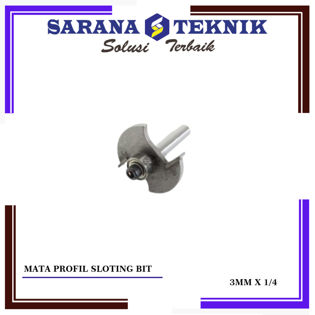 Mata Profil / Mata Router Sloting Bit 3MM Ryota''
