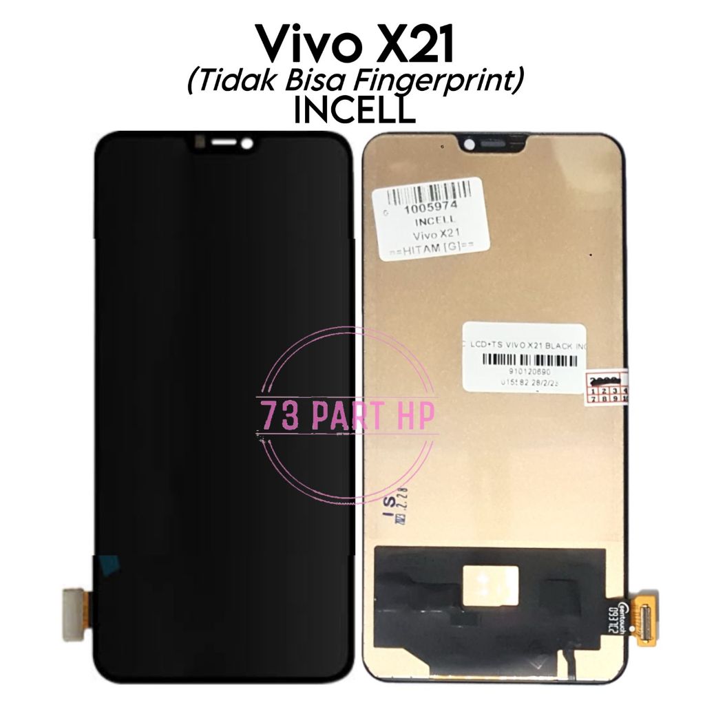 LCD Touchscreen Fullset Vivo X21 / 1725 / X21A
