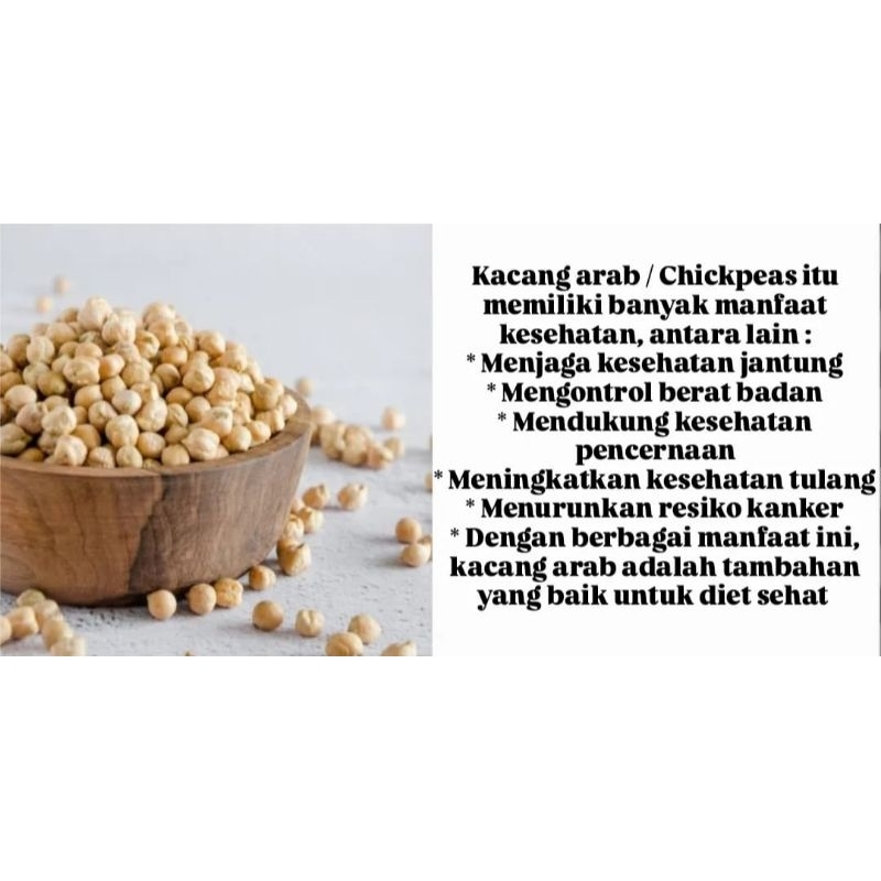 kacang arab premium 1 kg /kacang arab 1 kg/kacang arab asli
