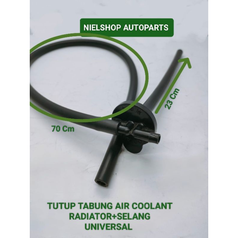 Tutup Tabung air Coolant radiator Universal