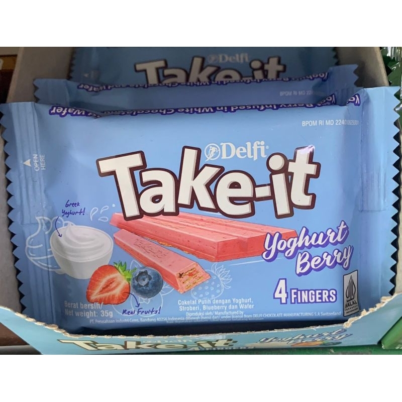 

Delfi Take-it Yoghurt Berry 4 Fingers