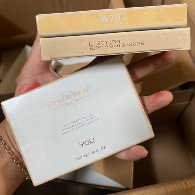YOU NoutriWear+ Silky Pressed Foundation | YOU BEDAK PADAT TWC ORIGINAL