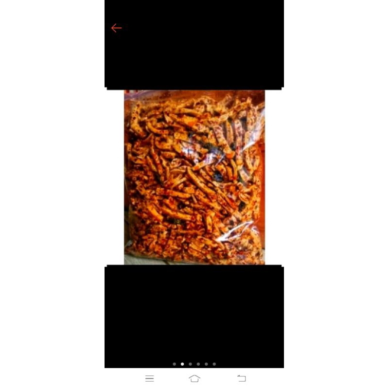 

1kg basreng pedas dan ori...