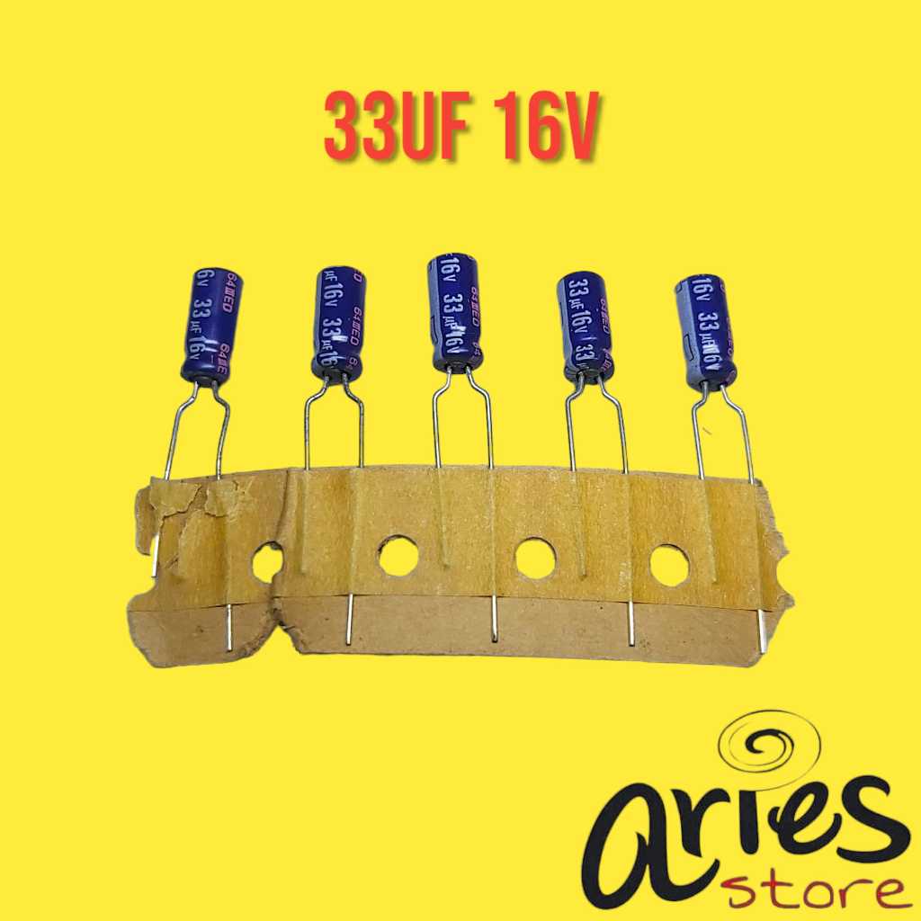 ELCO 33uf 16v PANASONIC 33UF 16V