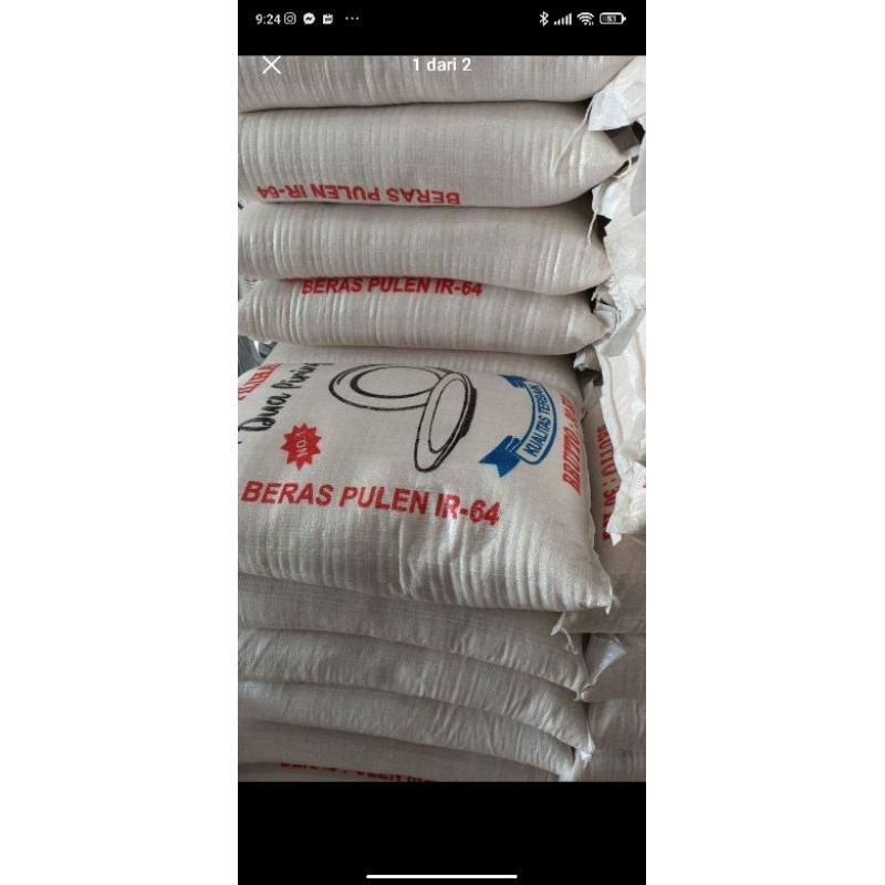 

Beras, Beras Medium, Beras Putih, Beras Pulen, Beras Cap Dua Piring 30kg