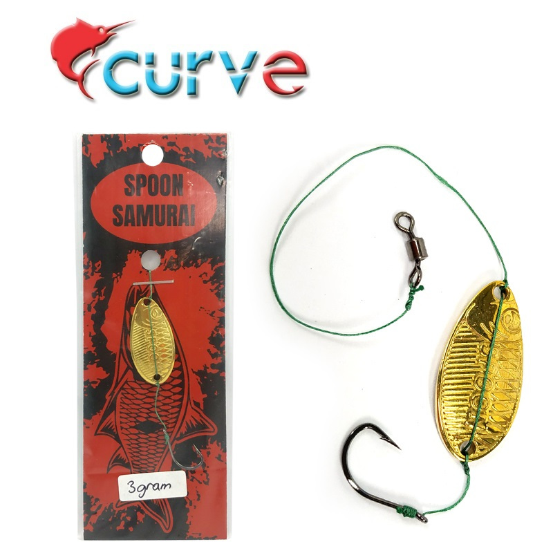 Umpan Spoon Gold Samurai