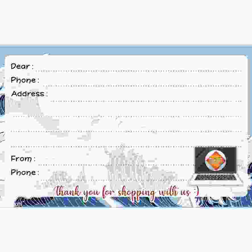 

Stiker label pengiriman olshop