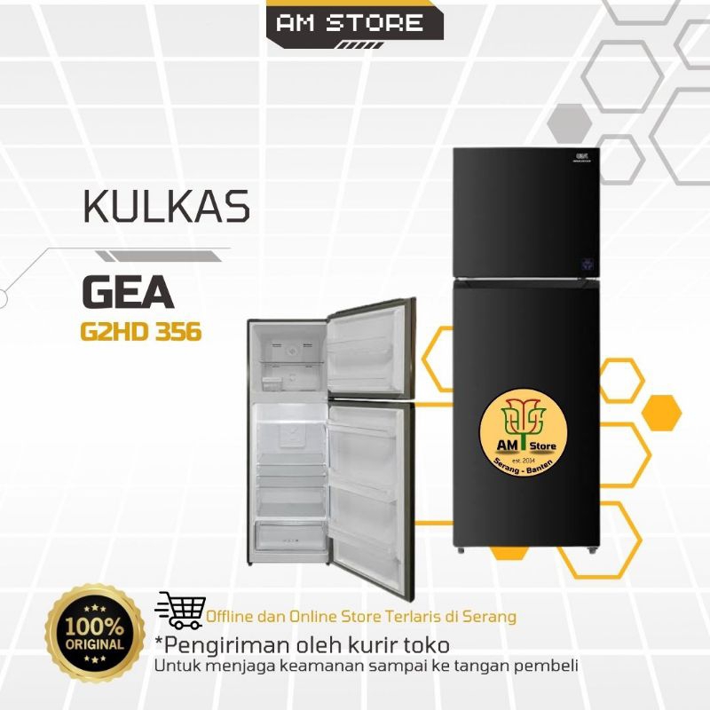 Kulkas 2 Pintu GEA G2HD 356