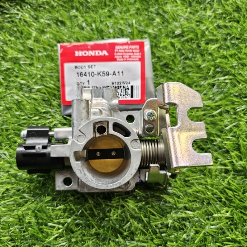 body set / throttle body honda vario 150 non assy original AHM