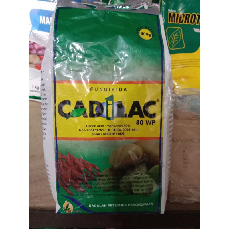 Cadilac fungisida 80wp bahan aktif mankozeb80%