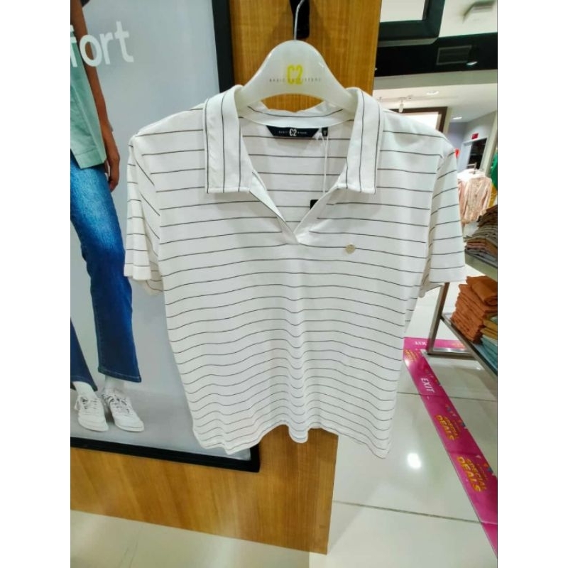 kaos kerah wanita c2